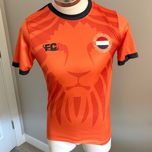 Orange Netherlands Soccer Jersey